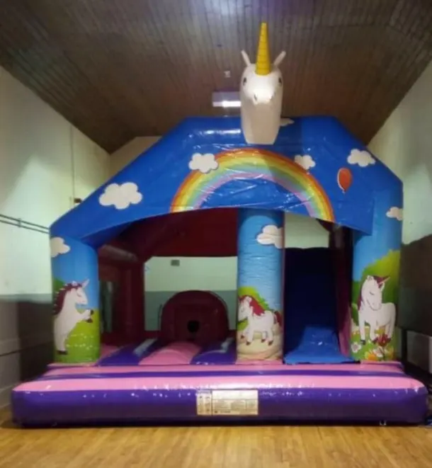 18x17ft Unicorn Combi Castle