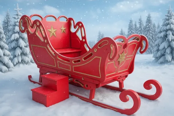 Xmas Sleigh Hire Santa Sleigh Hire Father Xmas Sleigh