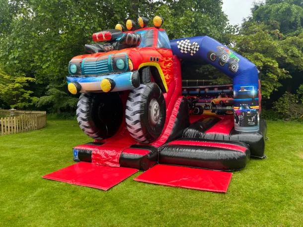 Monster Truck 3d Bouncy Castle