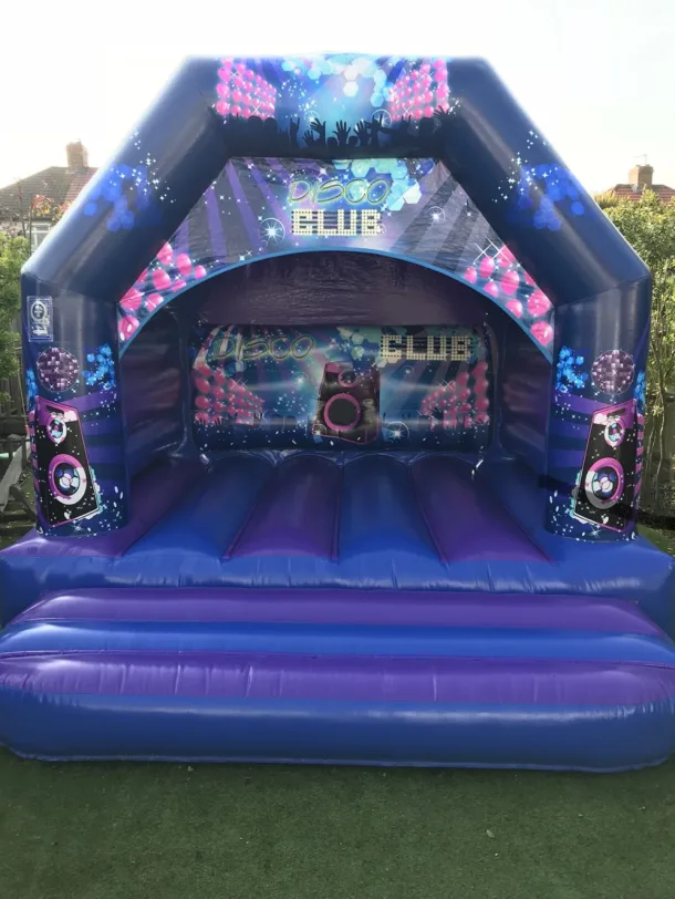 Blue And Purple Disco Castle