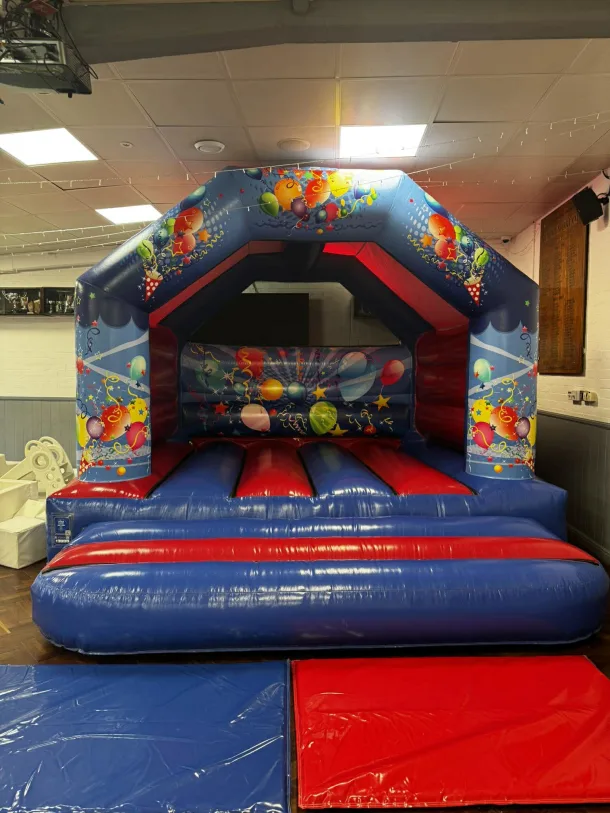 White Bouncy Castle