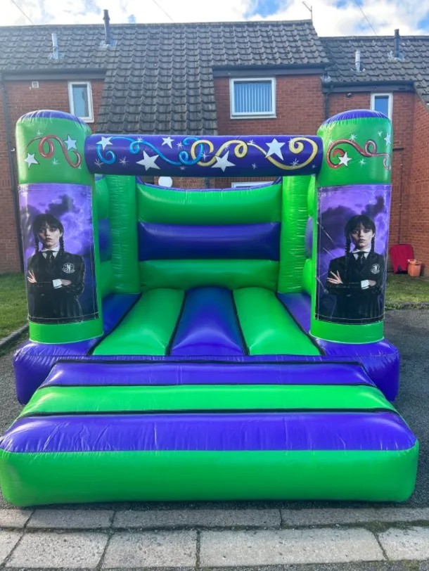 Wednesday Adams Bouncy Castle