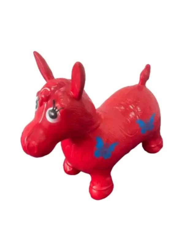 Horse Space Hopper Red