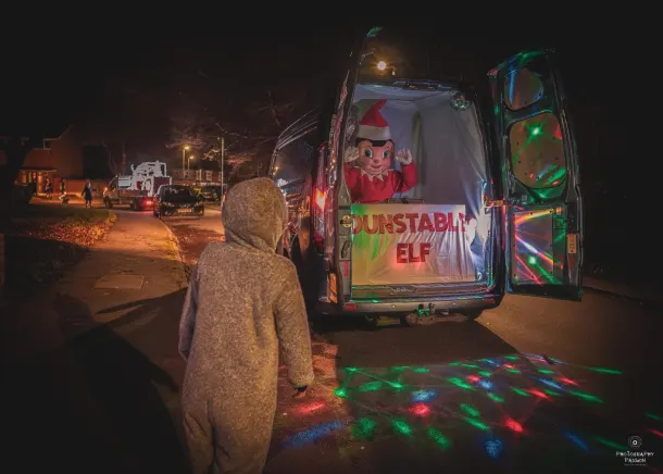 House Visit From The Dunstable Elf