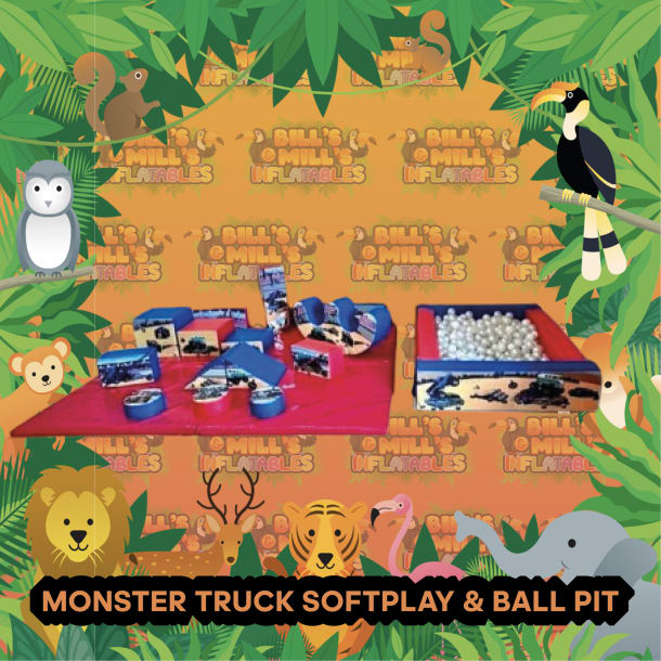 Monster Truck Softplay And Ball Pit