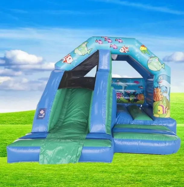 15 X 12 Seaworld Combi With Slide Bouncy Castle