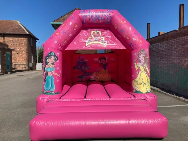 New Princess Themed 12 X 14 Feet Castle With Lights And Music