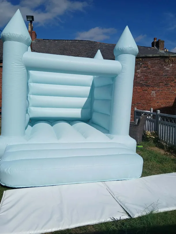 10x12ft White Bouncy Castle