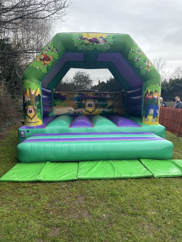 Adult Jungle Bouncy Castle