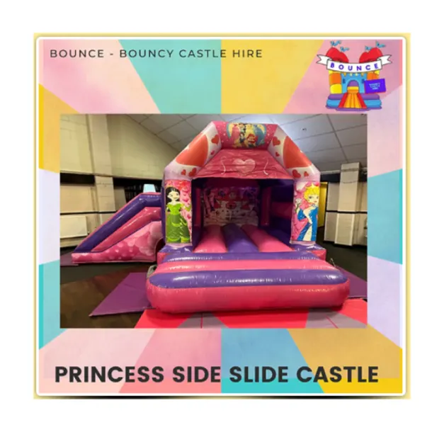 Princess Side Slide Castle