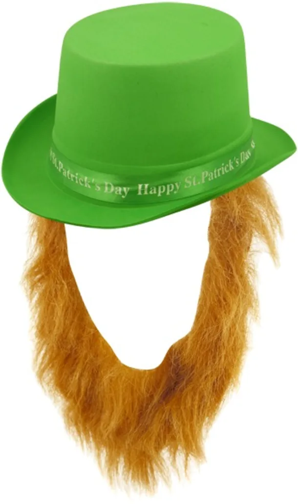 St Patrick Hat With Beard