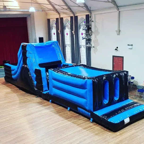 Black And Blue Assault Course