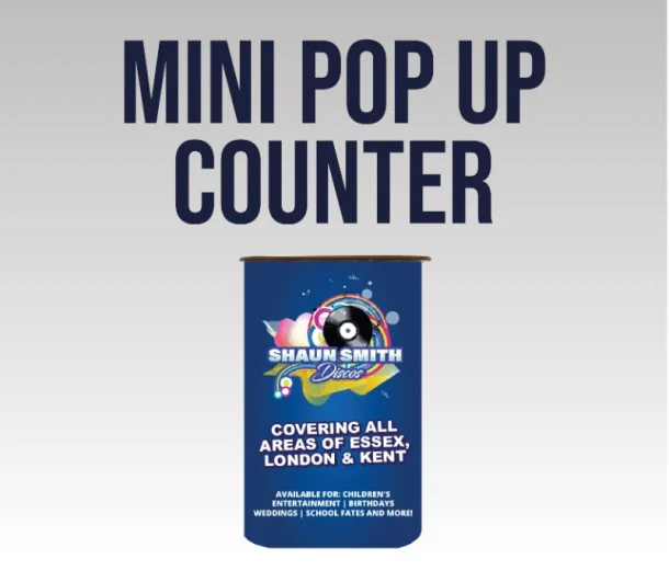 Mini Pop Up Counter Stand