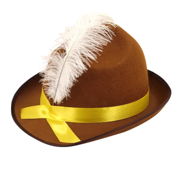 Brown Bavarian Hat
