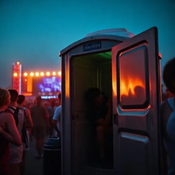 Portable Toilet For Hire At Music Events