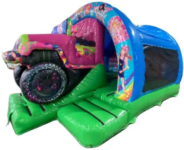 3d Pink 4x4 Front Slide Combi