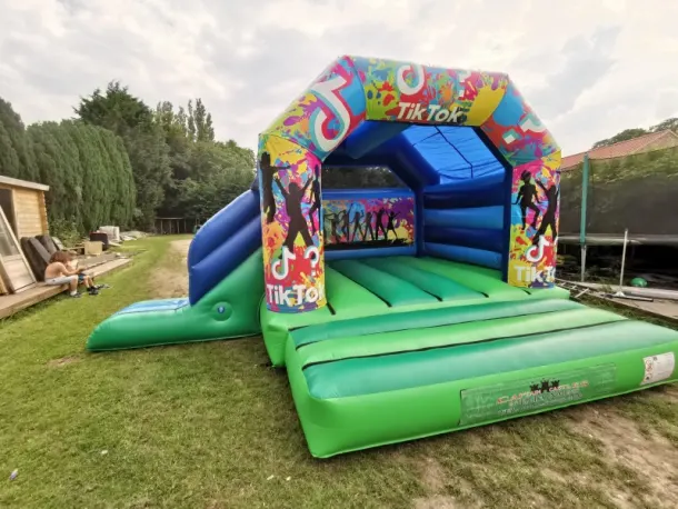 Tiktok Slide Bouncy Castle