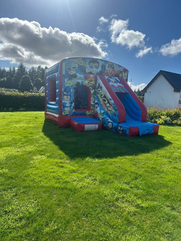 Super Hero Combi Bouncy Castle