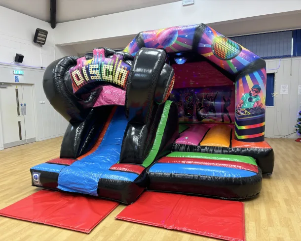 3d Disco Slide Castle