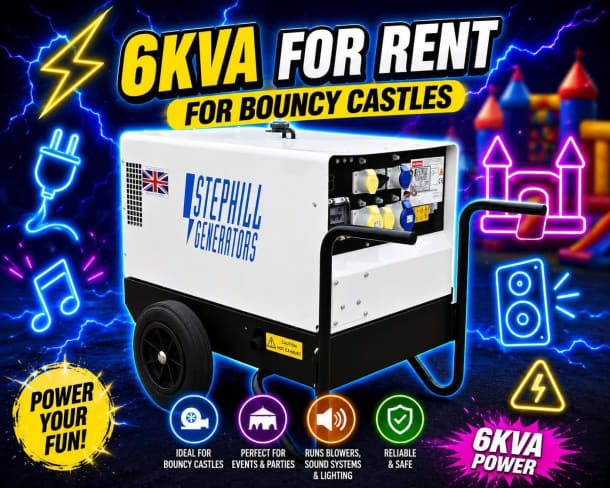 6kva Mobile Generator Hire