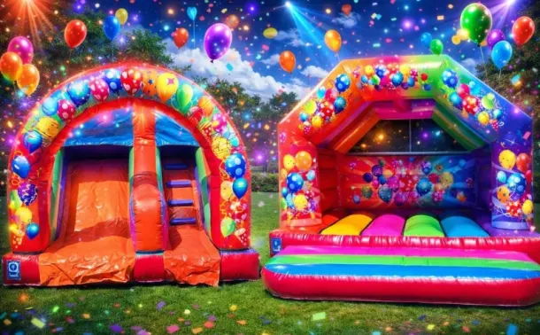 Multi Castle 5ft Slide Pk