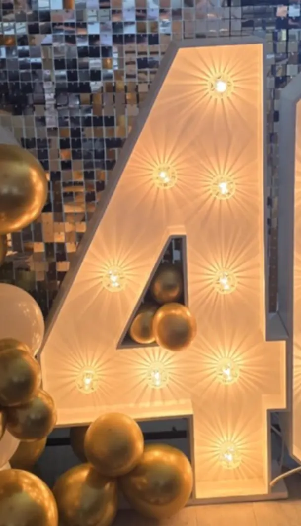 Led Numbers 4