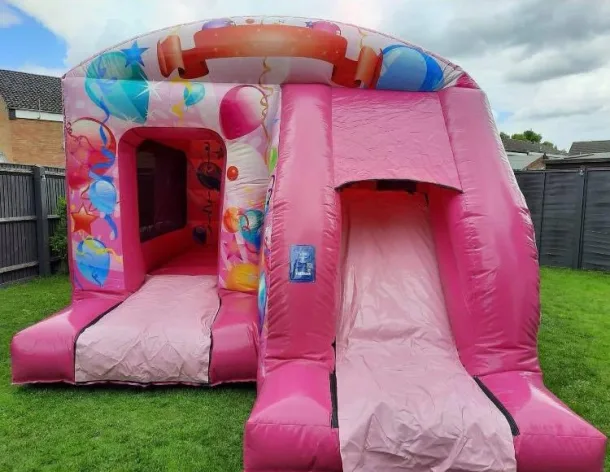 17ft X 15ft Pink Combi Castle