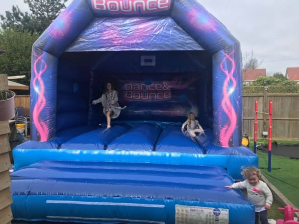 Dance And Bounce Disco Bouncy Castle