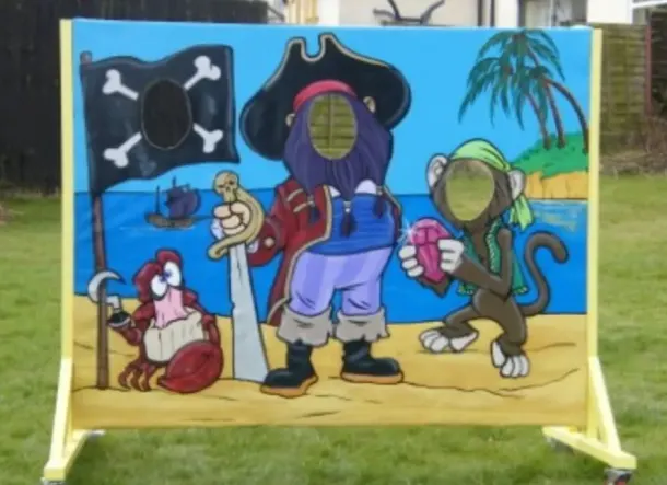 Pirate Photo Board