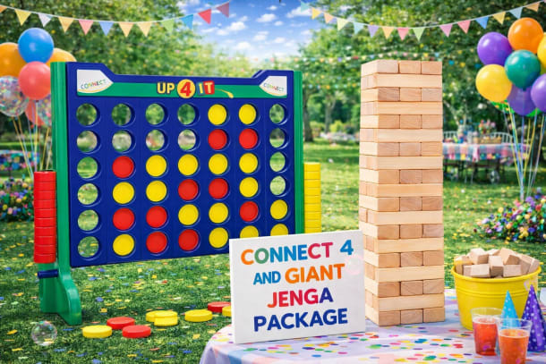 Connect 4 And Jenga