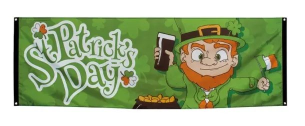 Paddys Banner (74cm X 220cm)