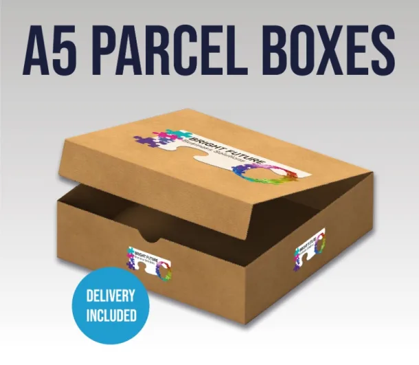 A5 Delivery - Parcel Box With Flap (214 X 152 X 25 Mm)