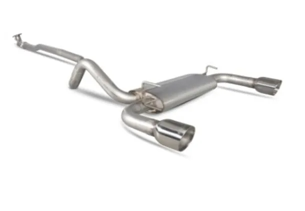 Scorpion Non Resonated Exhaust For Abarth 500/595/695