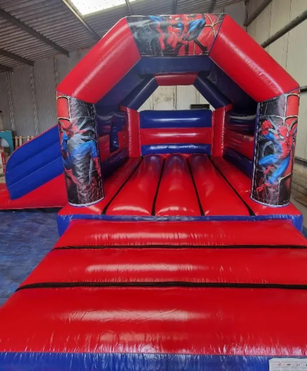 Spiderman Red And Blue Velcro Side Slide