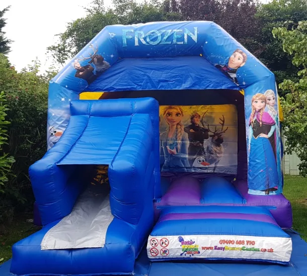 Frozen Bounce And Slide Castle