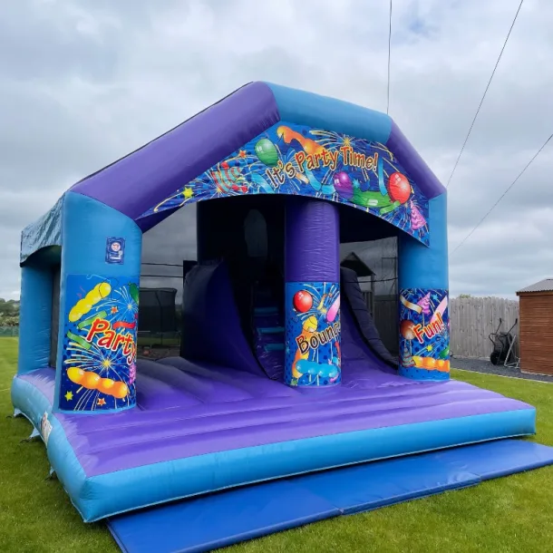 Party Time Castle With Internal Slide