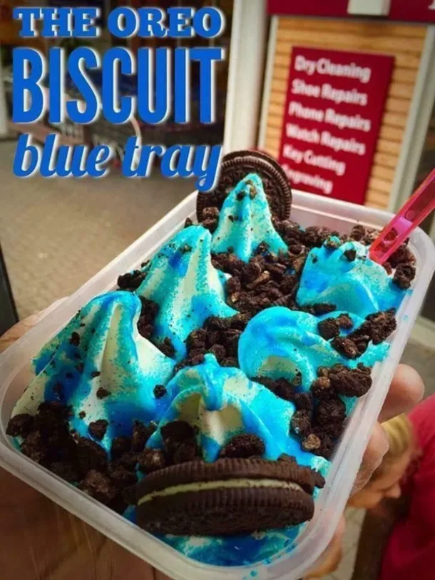 Oreo Blue Tray