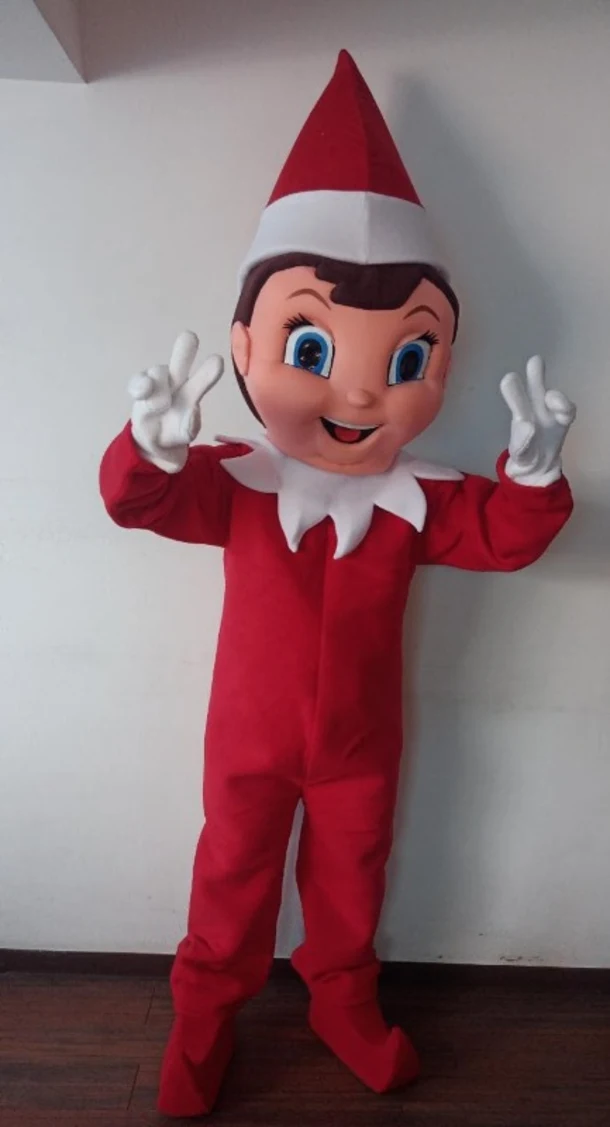 Elf Christmas Mascot