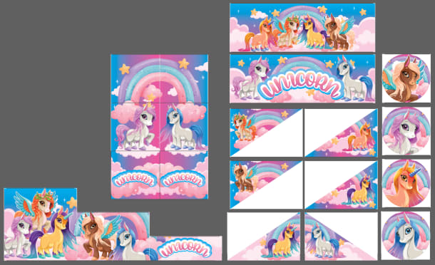 Sp-10 Unicorn Soft Play Set