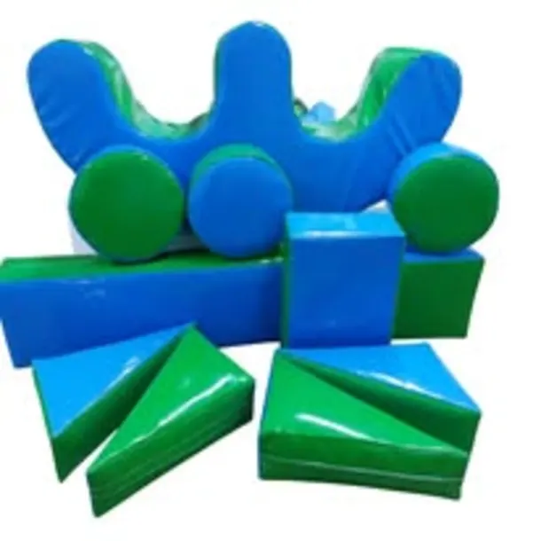 Softplay Theme -  Blue And Green