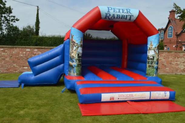 Peter Rabbit Slide Combo 15ft X 17ft Red And Blue