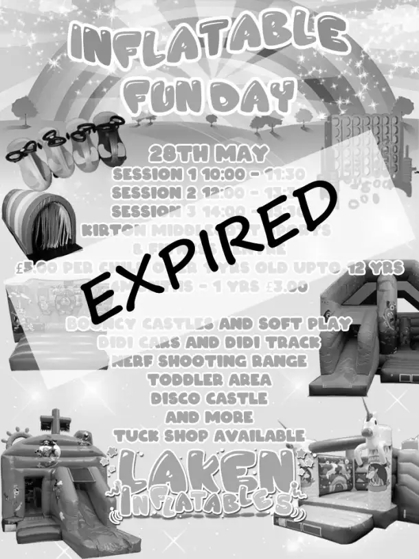 Inflatable Fun Day 28th May