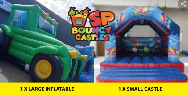 Any Large Inflatable And Small Castle Package