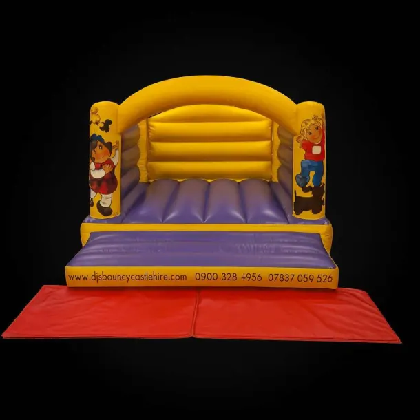 Yellow And Purple Castle