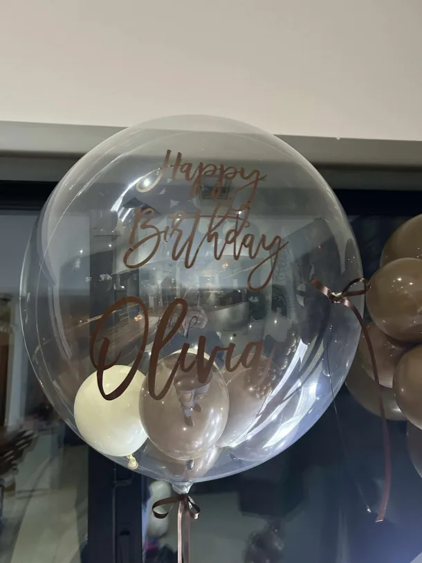 Clear Personalised Orb