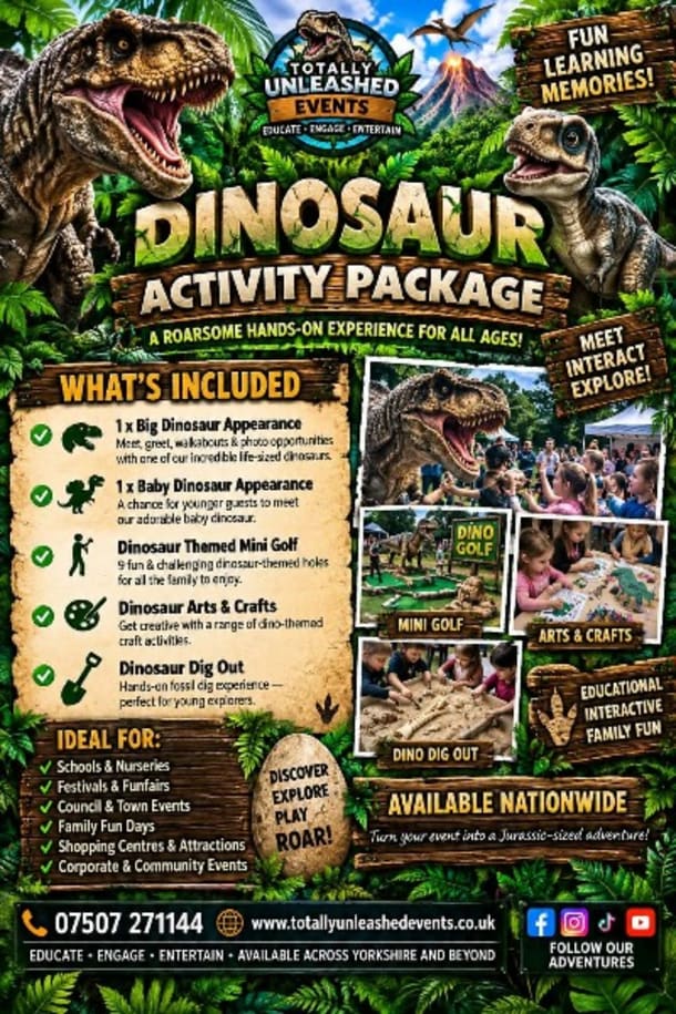 Dinosaur Activity Package