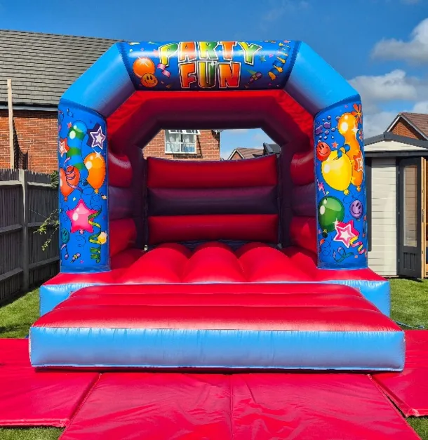 Party Fun Castle Blue And Red