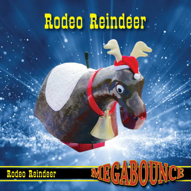 5pm - 11pm Time Slot Rodeo Bull Hire - Reindeer Skin
