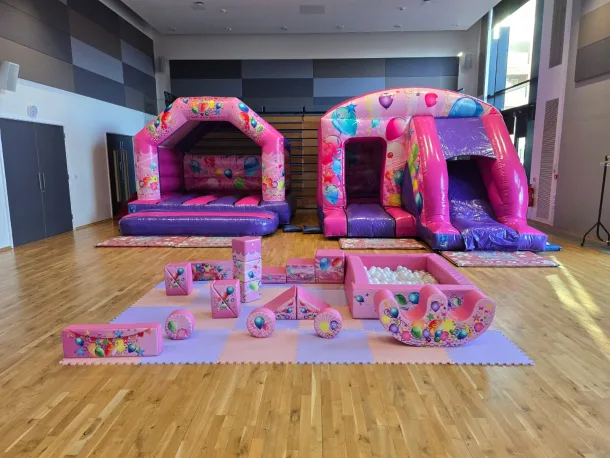 Purple And Pink Triple
