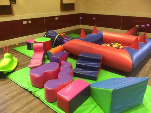 Soft Play Package With Air Juggler Ball Pond